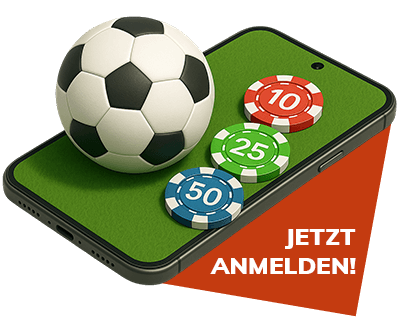 bahigo-registrierung-22 Sportwetten Online auf Smartphone mit Ball und Chips